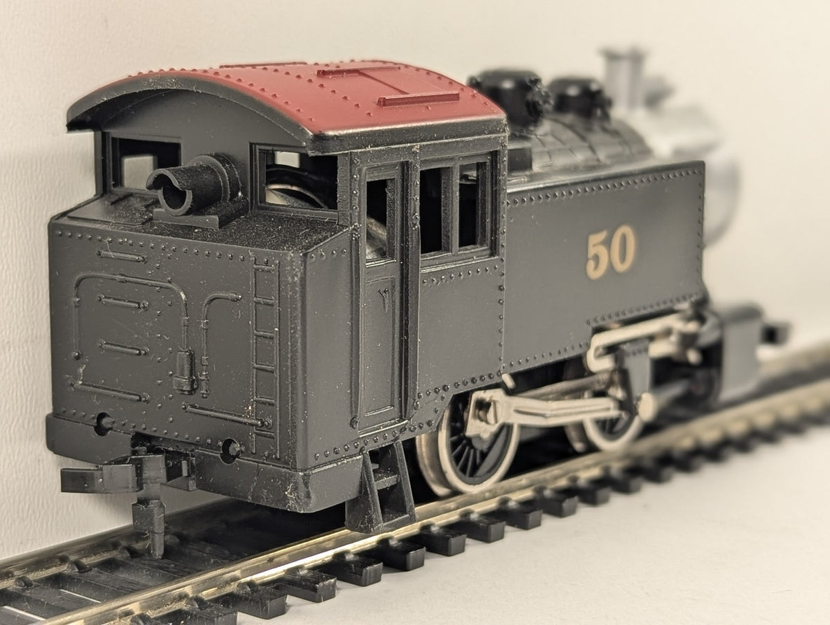 Model Power HO Scale 0-4-0 Steam Locomotive 50 Santa Fe 6500
