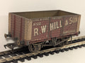 Bachmann Branchline 37-162 8 Plank Wagon “R.W. Hill & Son” Weathered
