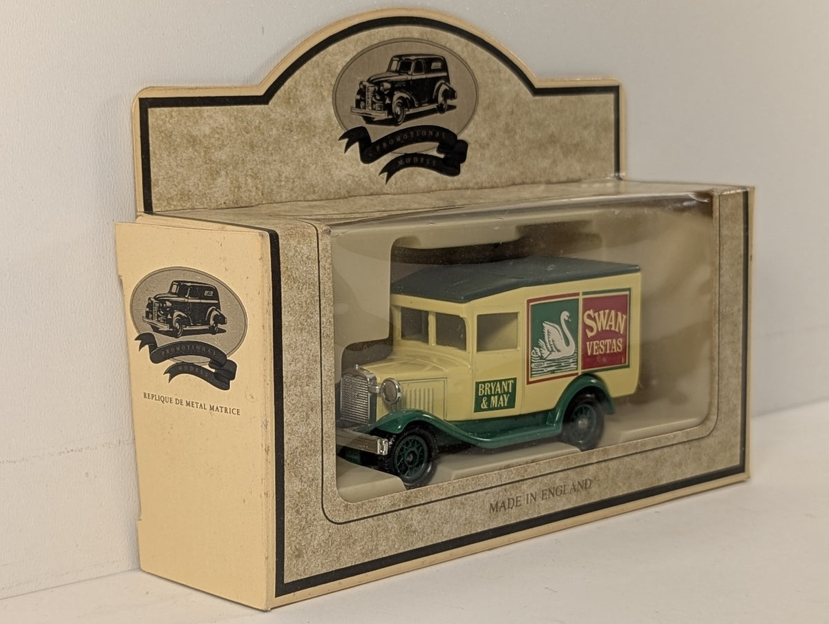 Lledo Ford Model T Van Die-cast Model Van Swan Vestas / Bryant & May