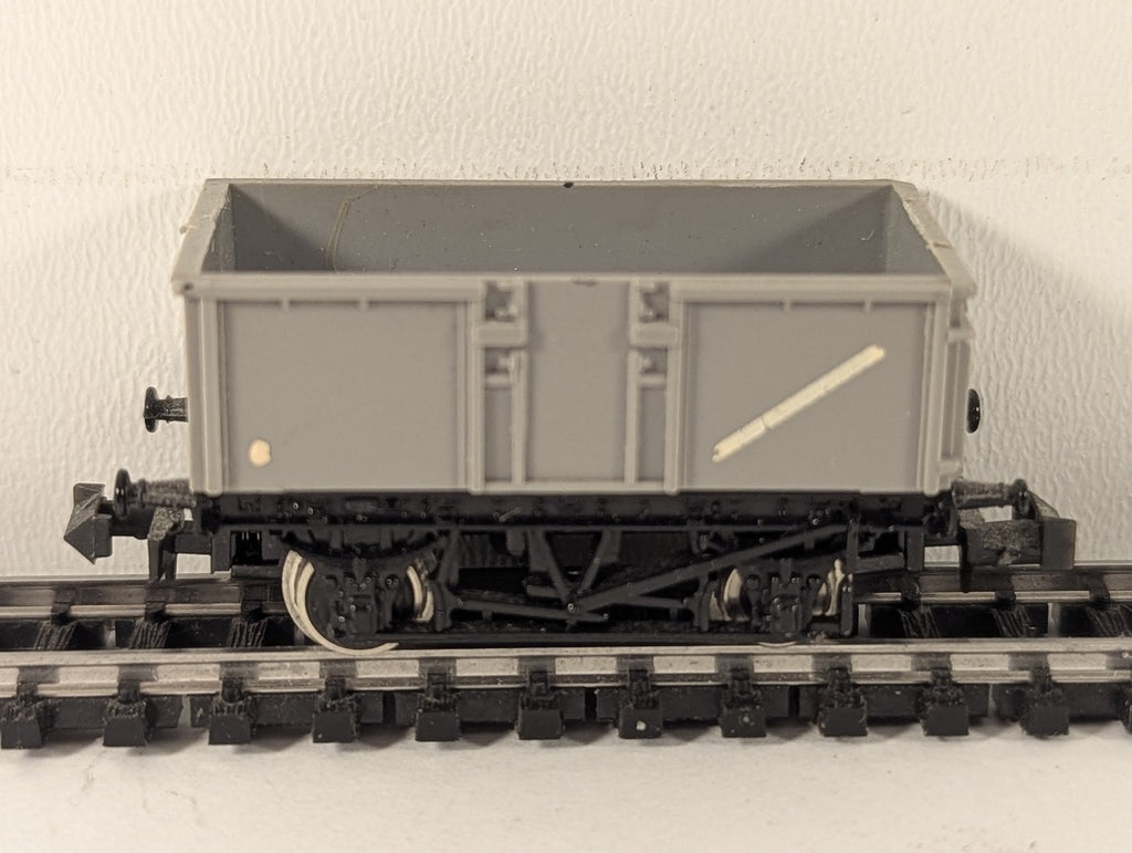 Lima N Gauge 16 Ton Mineral Wagon Goods Wagon B554430 BR Grey