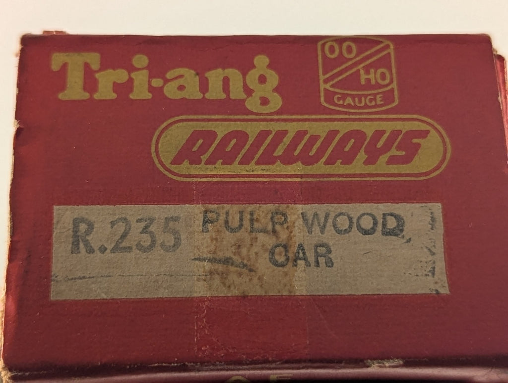 Tri-ang Hornby R235 Pulp Wood Car Wagon OO Gauge