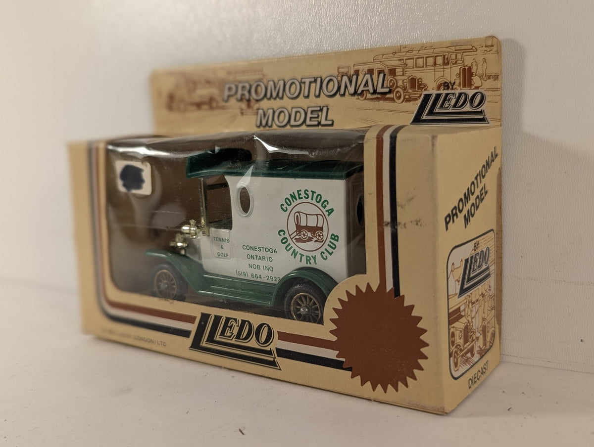 Lledo Model T Ford Van Die-cast Van Conestoga Country Club