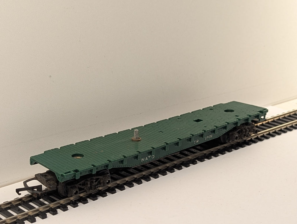 Tri-ang OO Gauge Battle Space NATO Flat Wagon TR 730