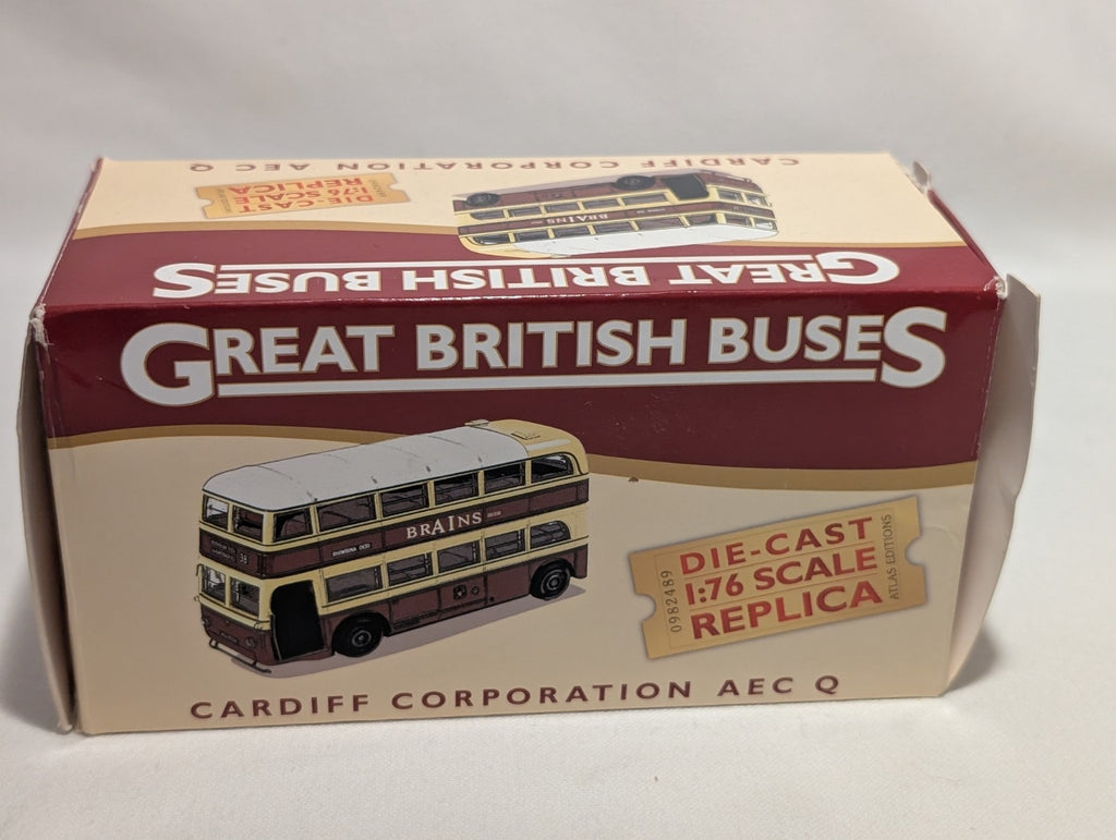 Atlas Editions AEC Q Double-Decker Bus – Cardiff Corporation Transport