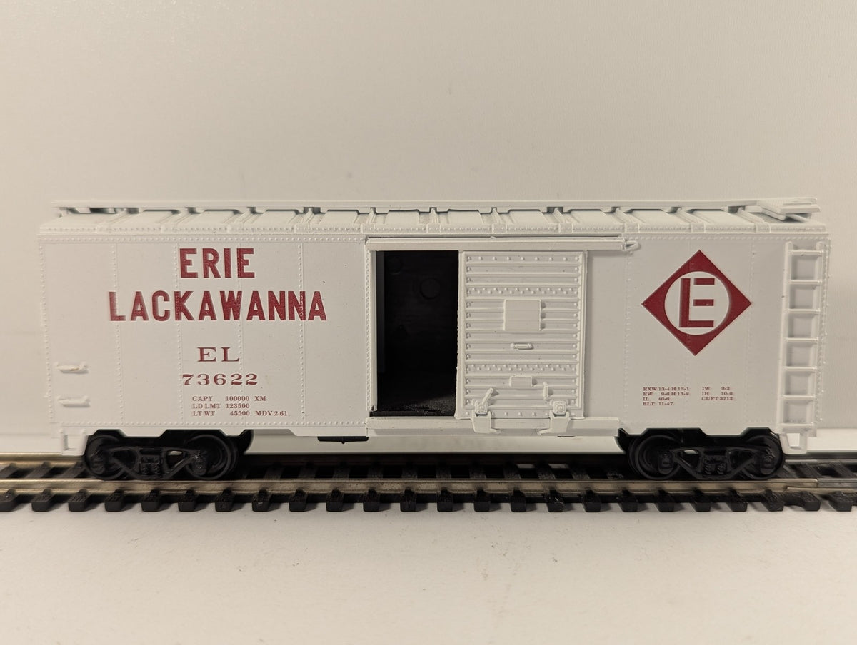 Athearn HO Gauge 40' AAR Box Car Boxcar 73622 Erie Lackawanna 01227