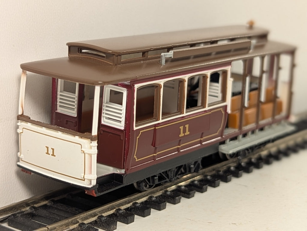 Bachmann HO Scale Cable Car 11 Red 60530 - Boxed