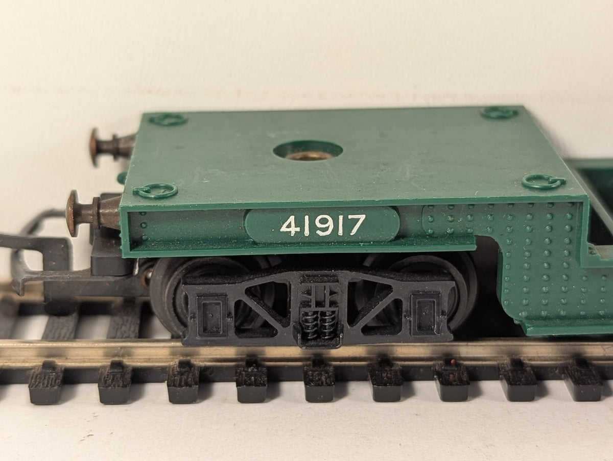 Tri-ang OO Gauge Bogie Well Wagon Goods Wagon 41917 Green R118