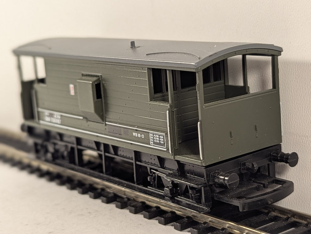 Hornby OO Gauge BR 20 Ton Brake Van DM 730767 BR Olive Green R6244