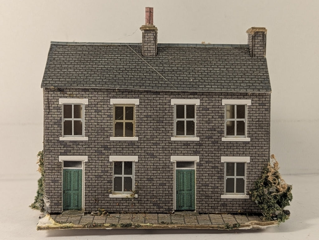 Metcalfe OO Gauge Cotswold Stone Cottages Model Building PO250
