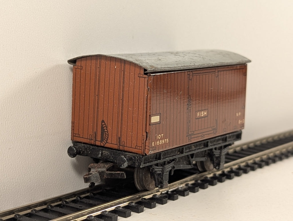 Hornby Dublo OO Gauge Brown D1 Fish Van - Boxed
