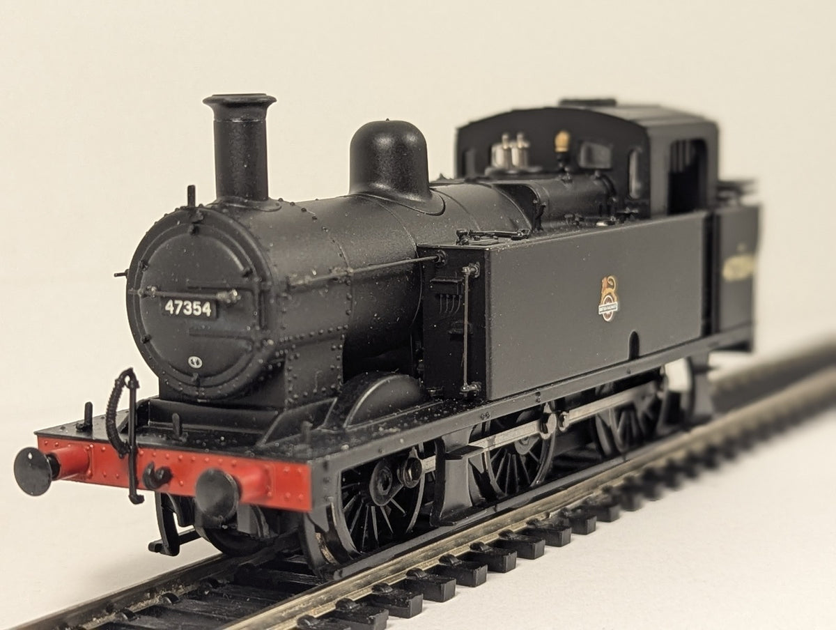Bachmann OO Gauge Class 3F Jinty Steam Locomotive 47354 BR Black (Early Emblem)