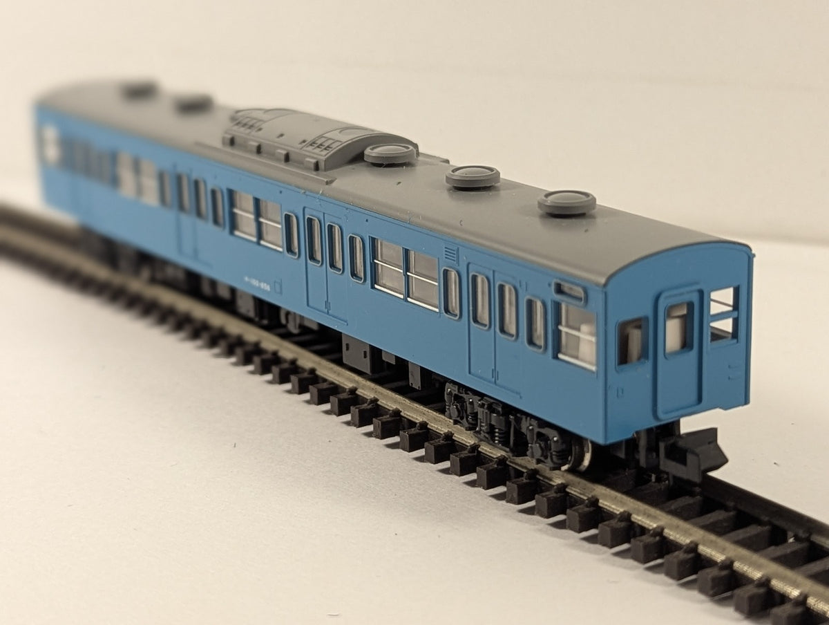 Kato N Gauge JNR Series 103 Moha 102-856 Passenger Coach JNR Sky Blue