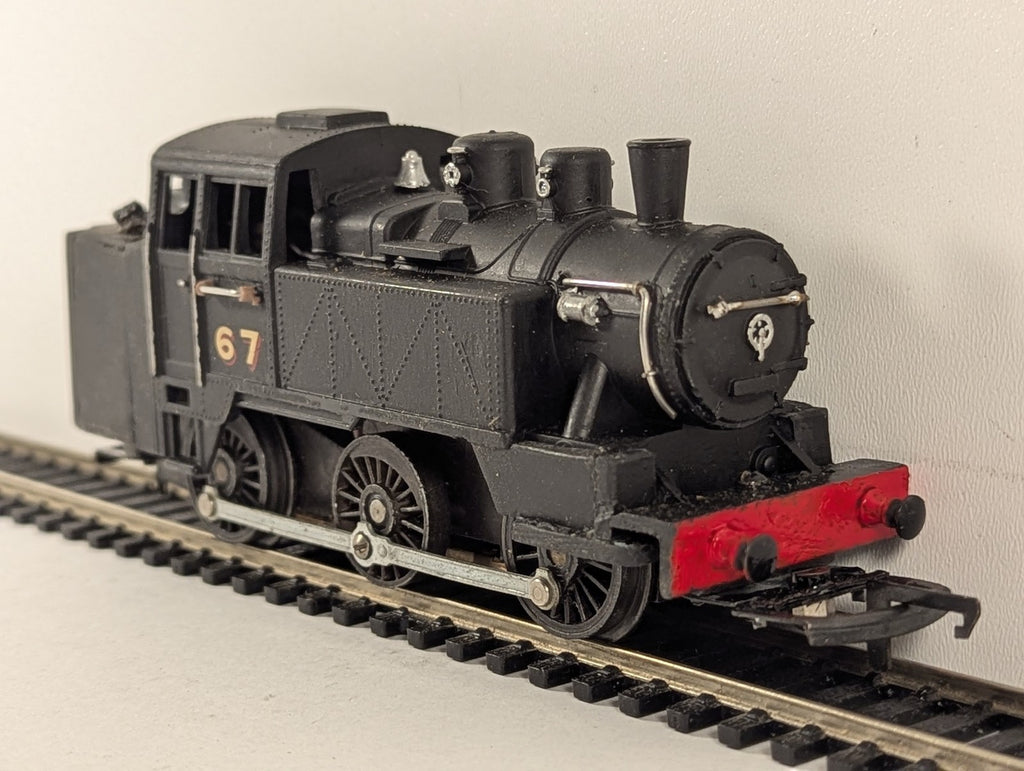 Kitbuilt OO Gauge 0-6-0 Tank Locomotive Steam Locomotive 67 Black