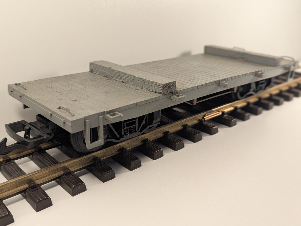 G Gauge Flatbed Freight Wagon