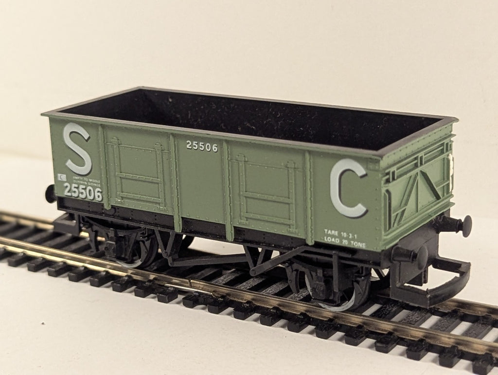 Hornby R730 Stephenson Clarke Steel Mineral Wagon OO Gauge