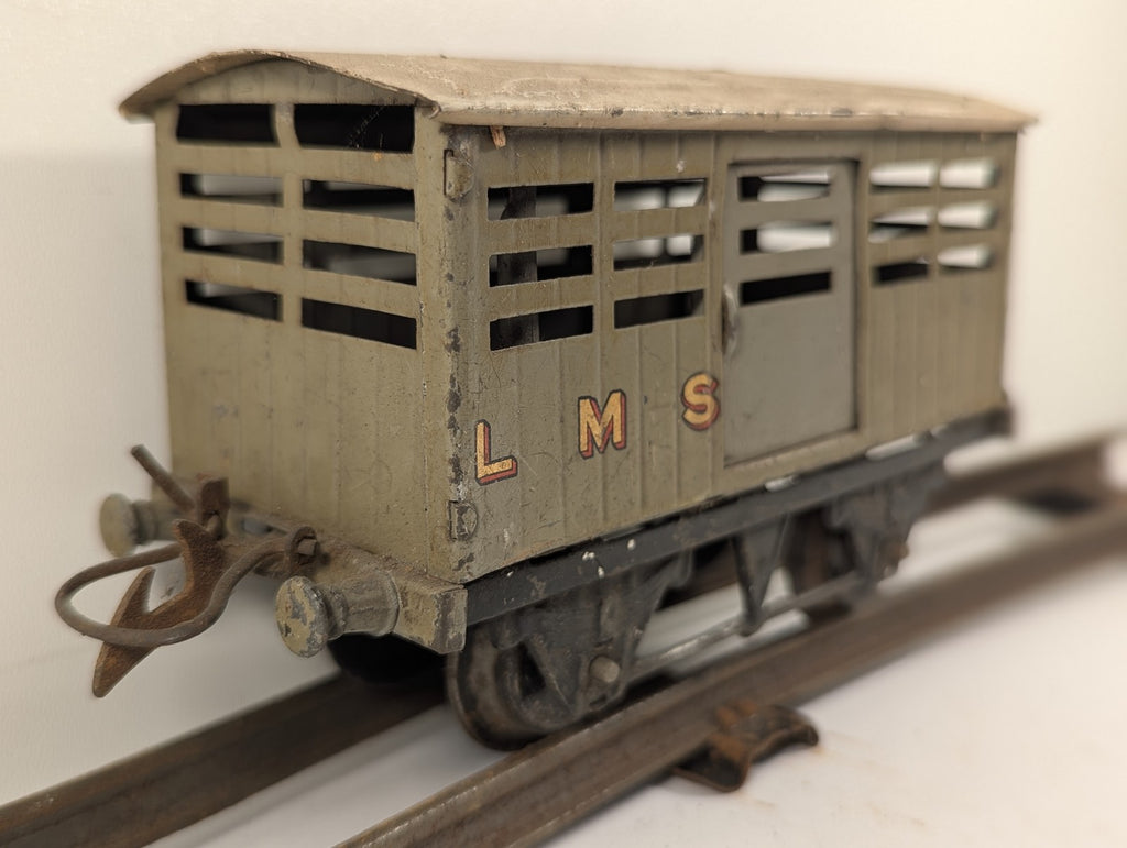 Hornby O Gauge No. 1 Cattle Truck Goods Wagon LMS