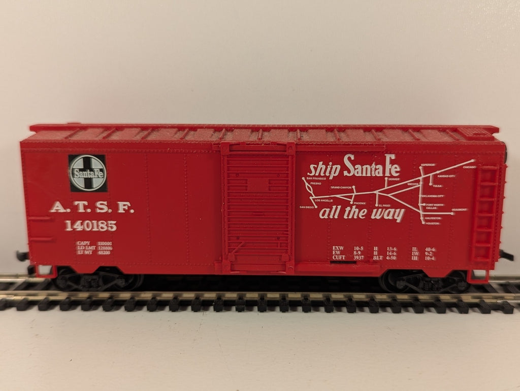 Life-Like HO Scale Santa Fe ATSF 140185 40ft Boxcar