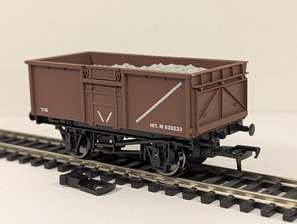 Dapol OO Gauge 16T Steel Mineral Wagon Goods Wagon M620233 BR Bauxite 4F-030-104