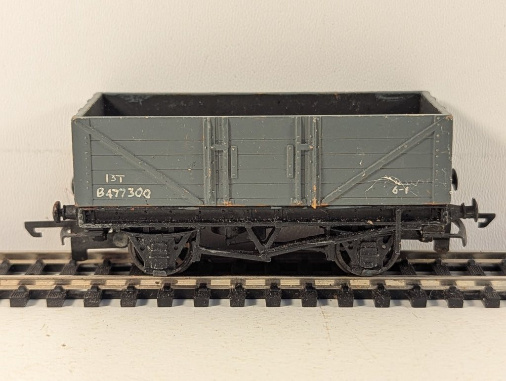 Hornby Dublo OO Gauge 5-Plank Open Wagon B477300 Grey (Repainted)
