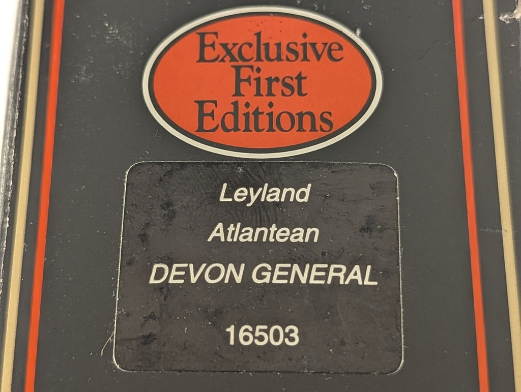 Exclusive First Editions 1:76 Leyland Atlantean Devon General Bus 882 16503