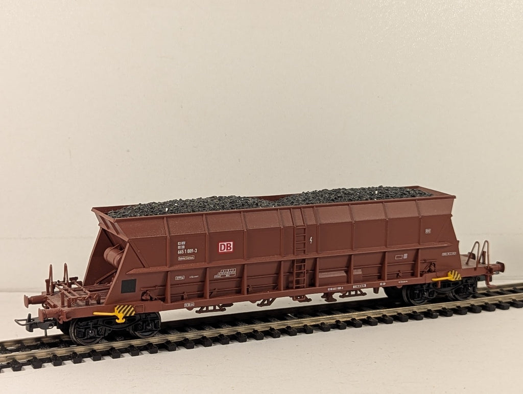 Electrotren HO Gauge DB Falns Hopper Wagon Goods Wagon 665 1 009-3 DB Brown