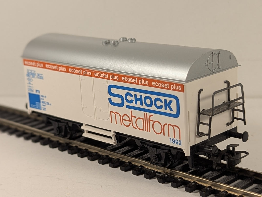 Märklin H0 Gauge Schock Metallform 1992 Refrigerator Van Goods Wagon 806 2 274-9