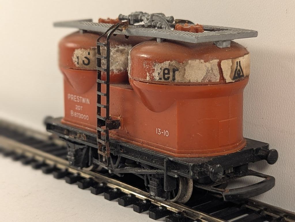 Wrenn OO Gauge Prestwin 20T Twin Silo Wagon Goods Wagon B873000 Fisons W5007