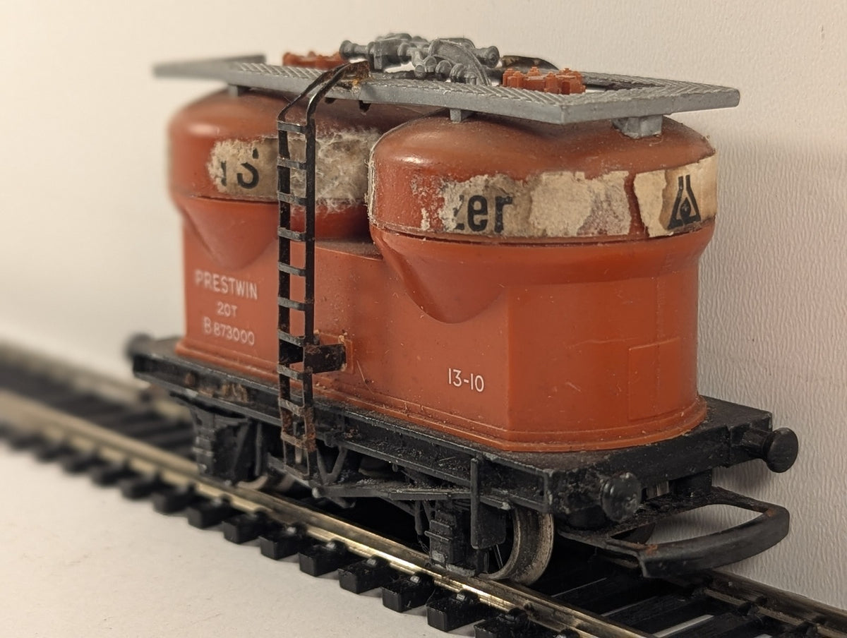Wrenn OO Gauge Prestwin 20T Twin Silo Wagon Goods Wagon B873000 Fisons W5007