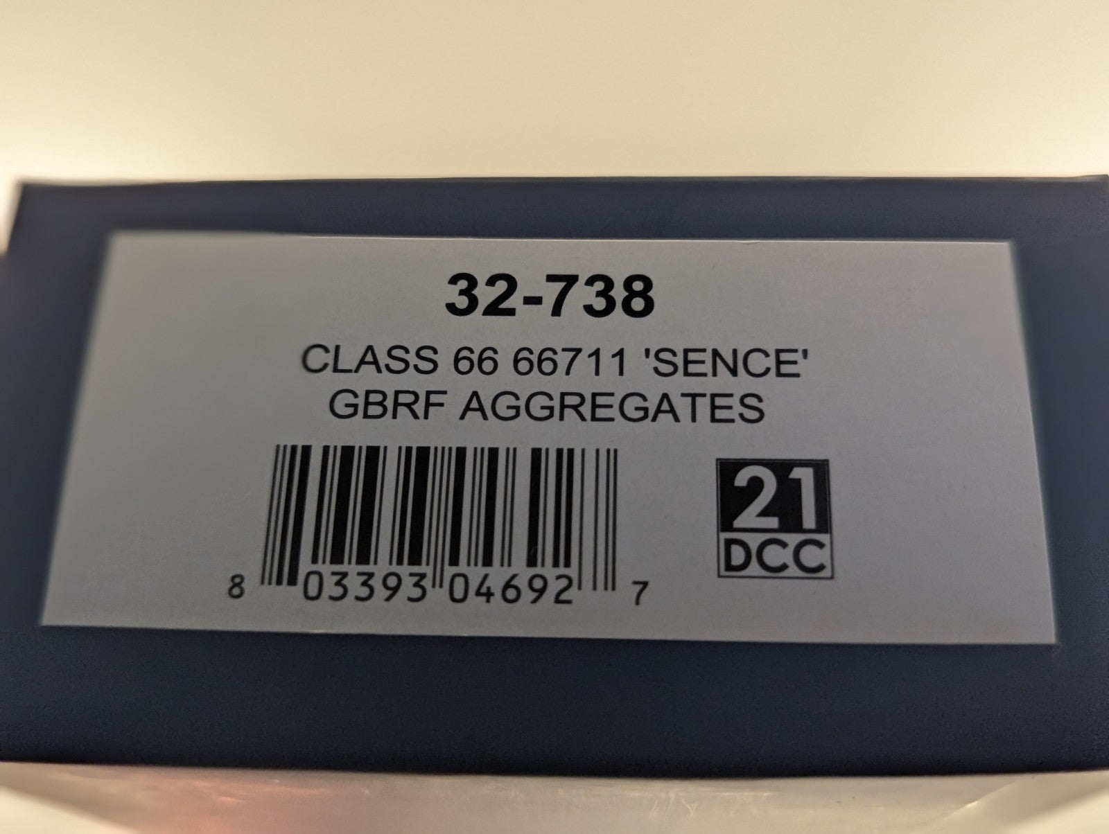 Bachmann Aggregates Class 66 66711 'Sence' Diesel Locomotive  DCC Ready