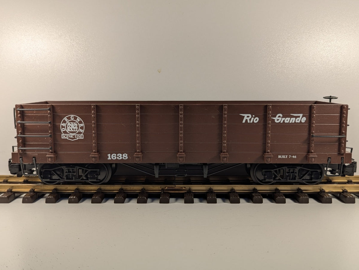 Bachmann 93718BAC G Gauge D&RGW Gondola Car