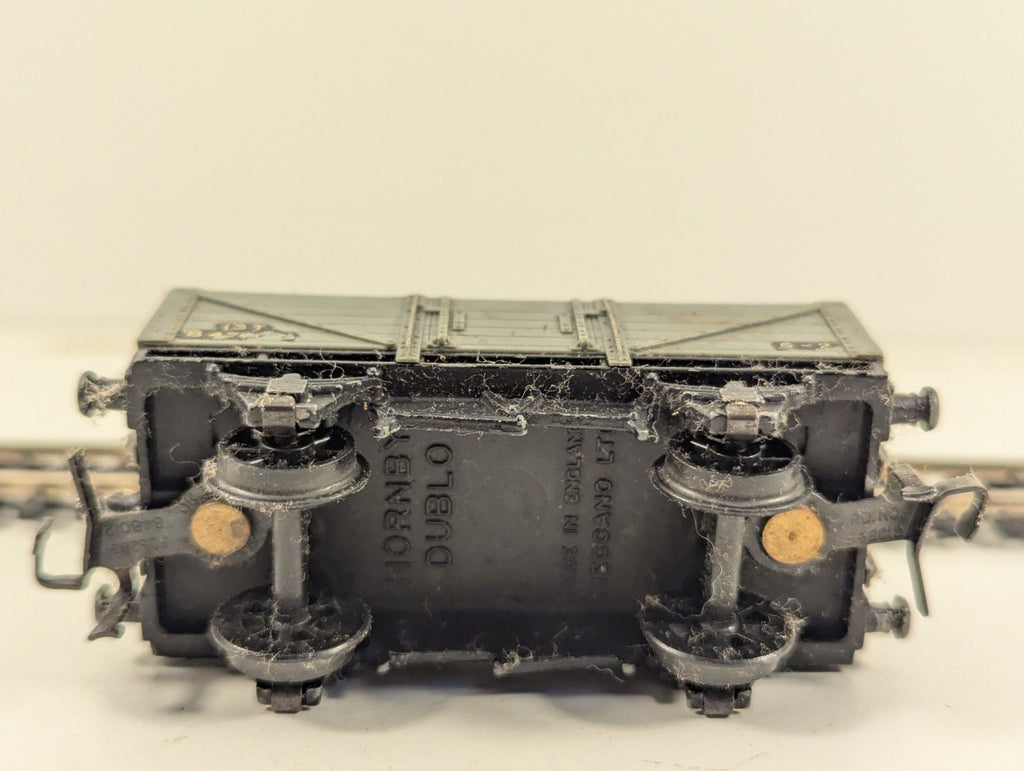 Hornby Dublo OO Gauge Grey Open Wagon - Damaged Lettering & Numbering