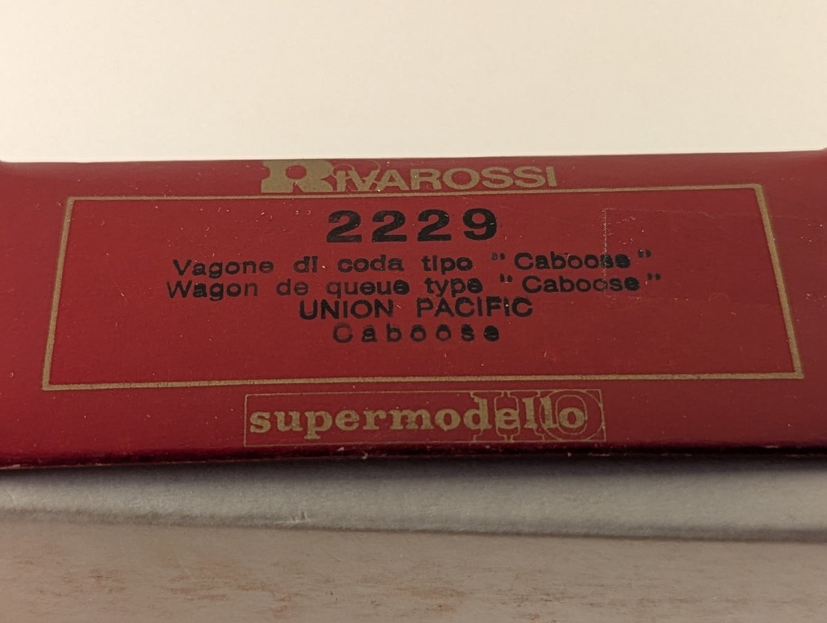 Rivarossi HO Gauge Union Pacific Caboose 4066 2229