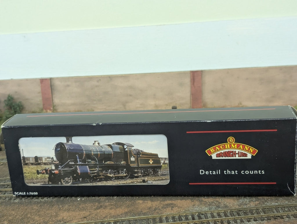 Bachmann OO Gauge 31-828 BR 43XX Mogul 5370 Lined Black Early Crest Boxed