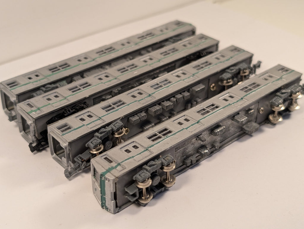 Kato N Scale Tokyo Metro Series 6000 Dummy Units Incomplete