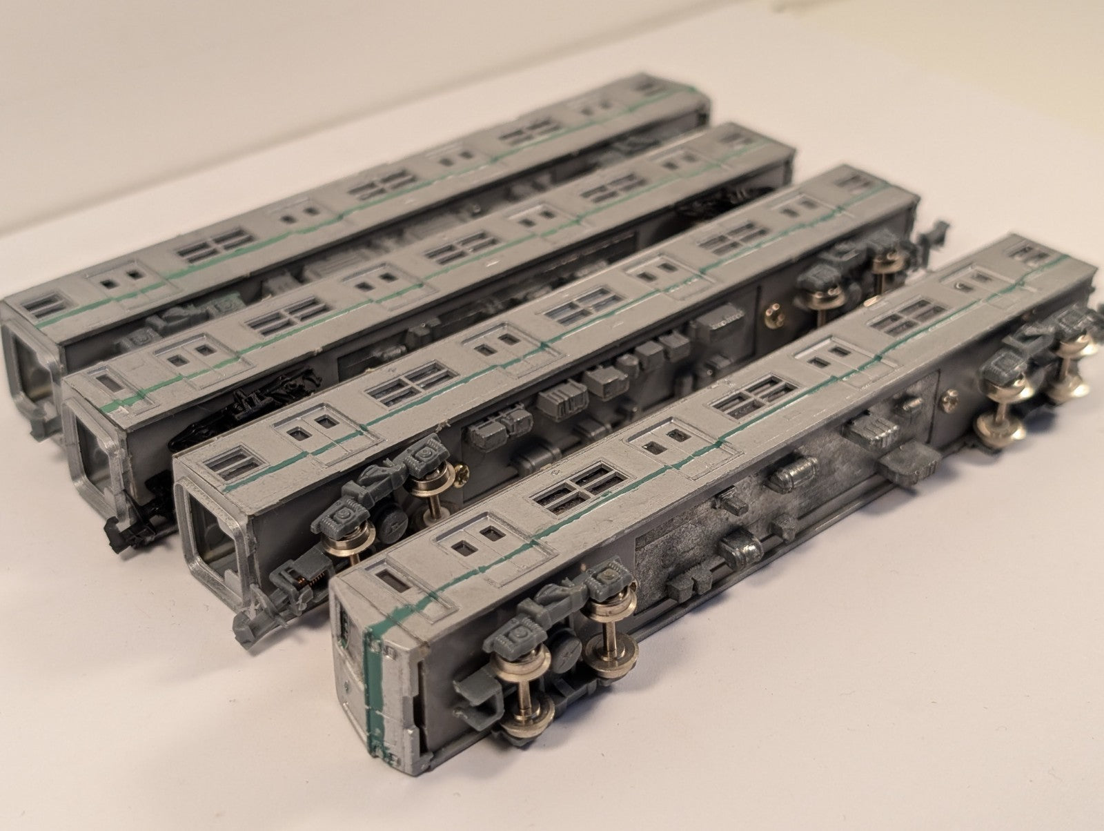 Kato N Scale Tokyo Metro Series 6000 Dummy Units Incomplete