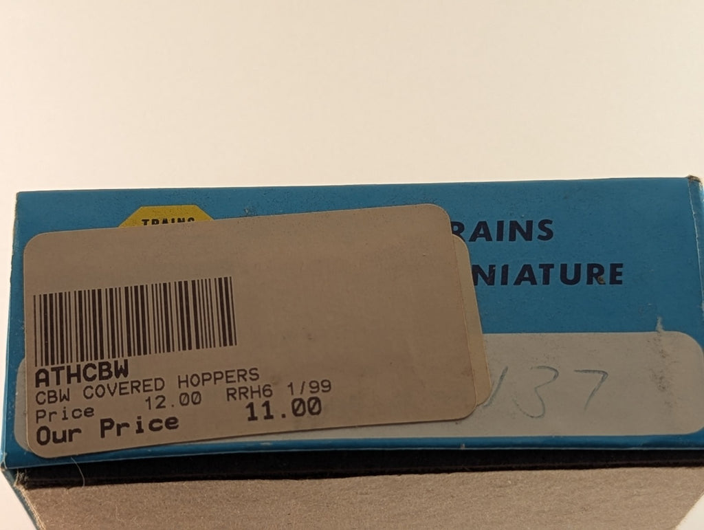 Athearn HO Scale ACF Center Flow Covered Hopper 595137