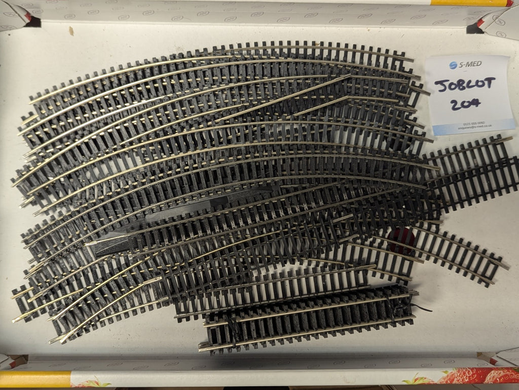 Hornby OO Gauge Job Lot of Model Railway Track