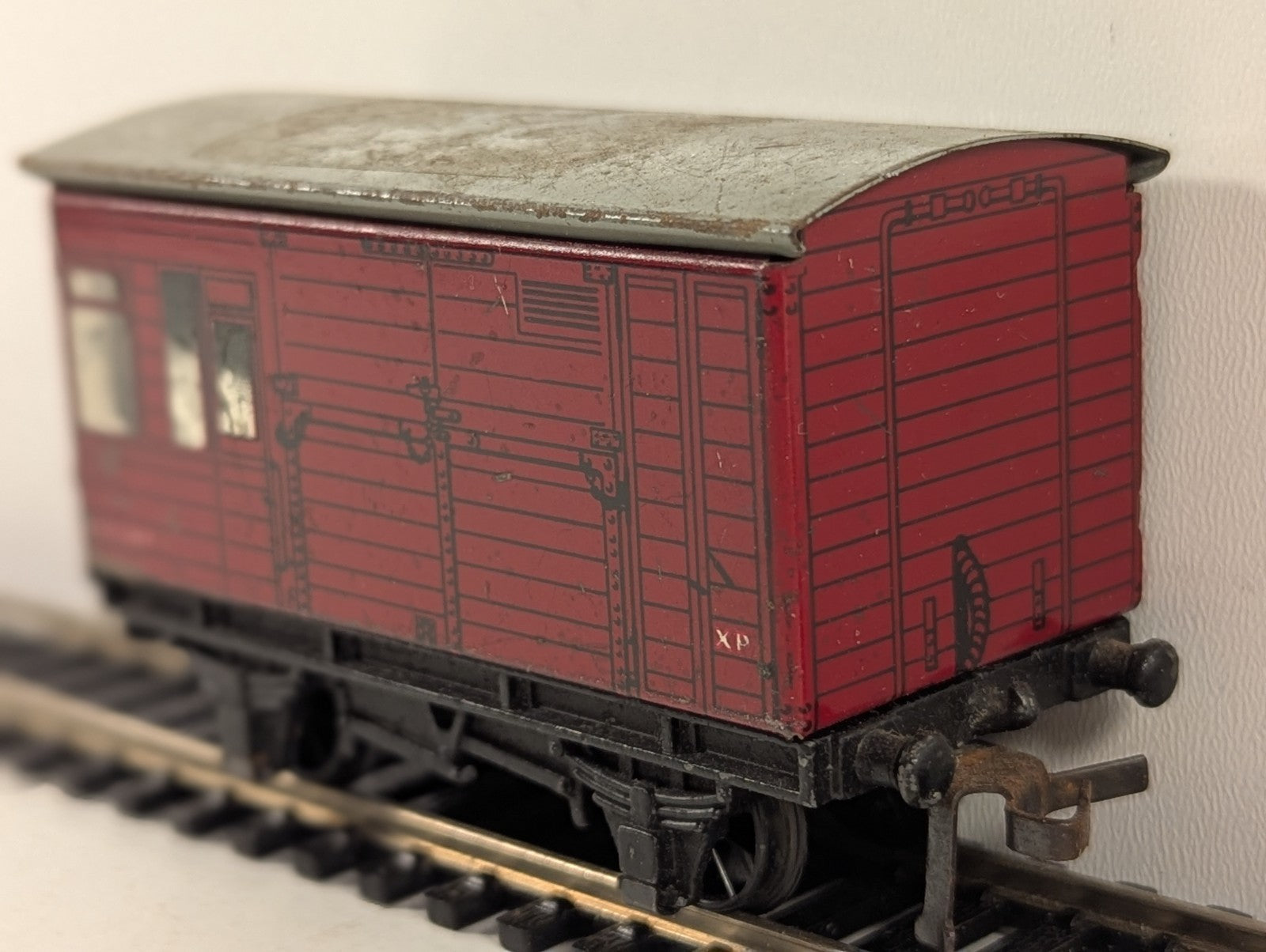 Hornby Dublo BR Maroon Horse Box OO Gauge