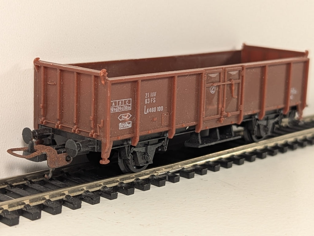 Lima HO Gauge Brown Gondola Open Freight Wagon