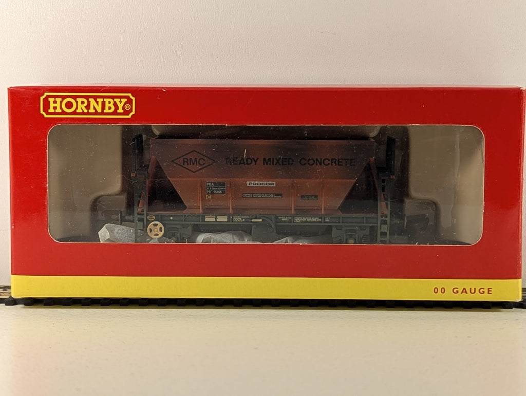 Hornby OO Gauge PGA Hopper Wagon Goods Wagon PR14366 RMC Orange R6013