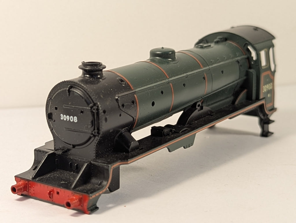 Hornby R317 OO Gauge Schools class  30908  BR Green Body Shell – Incomplete