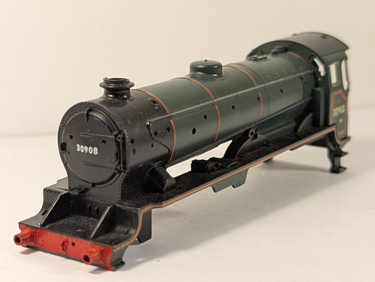 Hornby R317 OO Gauge Schools class  30908  BR Green Body Shell – Incomplete