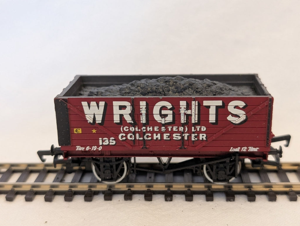 Bachmann OO Gauge 7 Plank Wagon Wrights (Colchester) Ltd Goods Wagon