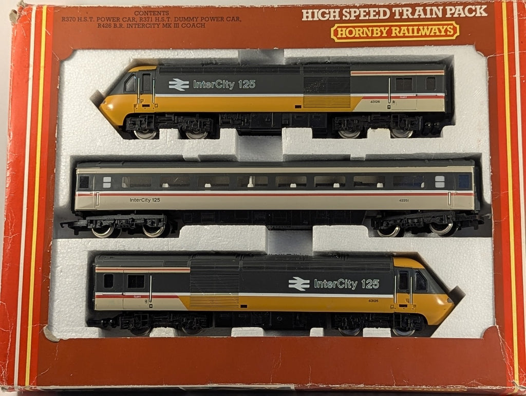 Hornby OO Gauge Class 43 High Speed Train Pack InterCity 125 43125 / 43126