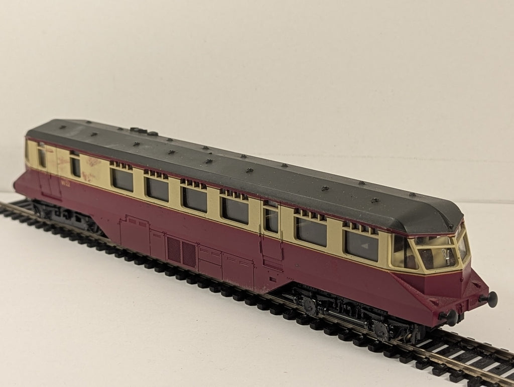 Lima OO Gauge GWR Streamlined Diesel Railcar W22 BR Crimson & Cream