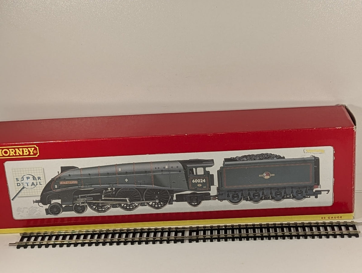 Hornby OO Gauge BR Class A4 Locomotive 'Kingfisher' Steam Locomotive 60024