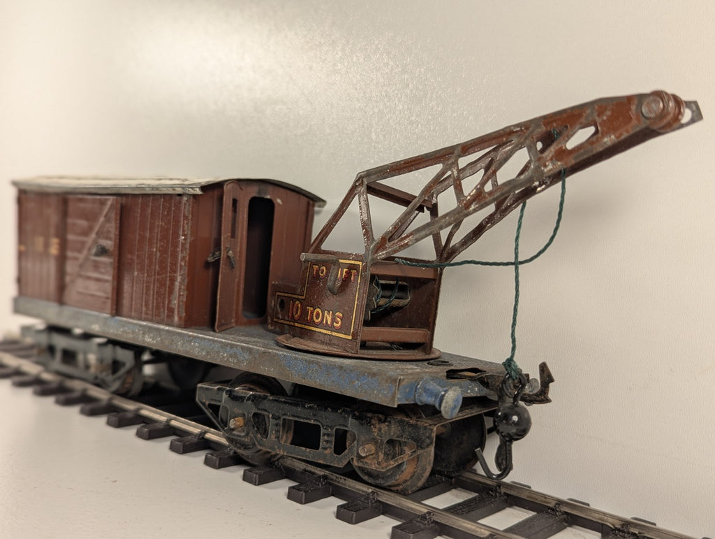 Hornby Series O Gauge LMS 10 Ton Breakdown Wagon - Damaged