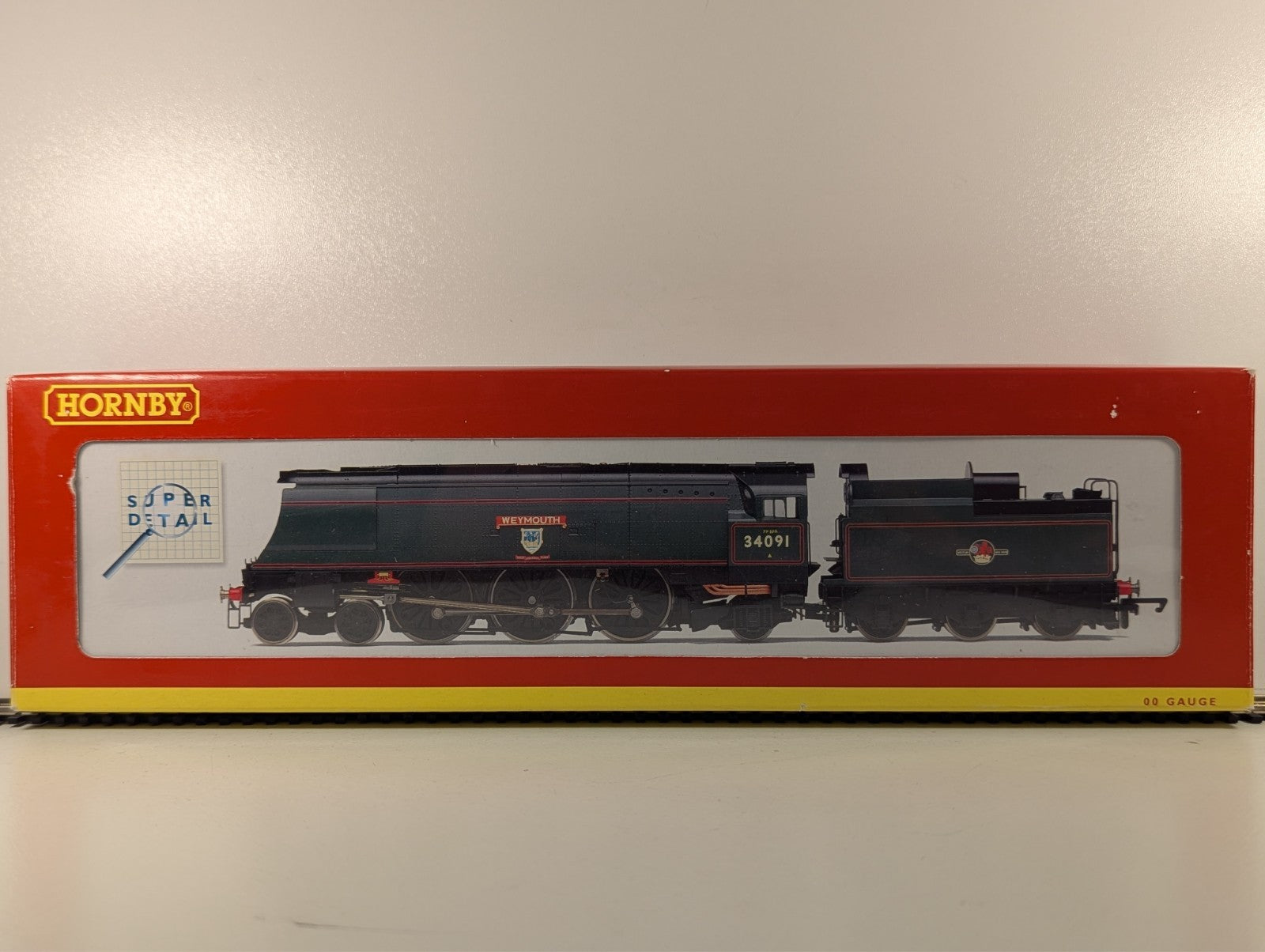 Hornby R2282 West Country Class Bulleid Pacific Weymouth - Boxed