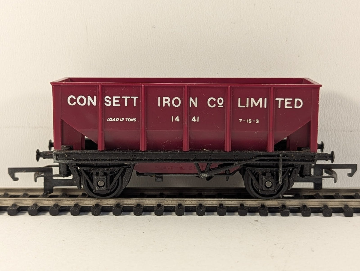 Tri-ang OO Gauge Consett Iron Co Limited Hopper Wagon Goods Wagon 1441