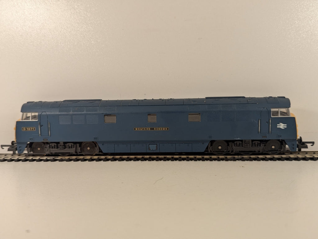 Lima OO Gauge Class 52 Western Renown Diesel Locomotive D1071 BR Blue